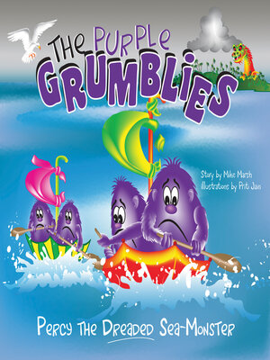 cover image of The Purple Grumblies: Percy the Dreaded Sea-Monster